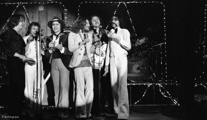 A Generál együttes 1976-ban: Várkonyi Mátyás, Póta András, Novai Gábor, Horváth Charlie, Tátrai Tibor, Solti János (b-j)