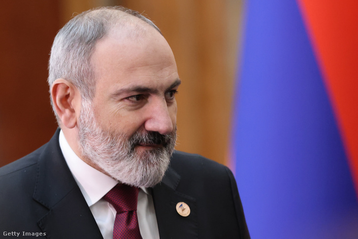Nikol Pashinyan örmény miniszterelnök 2022. december 12-én