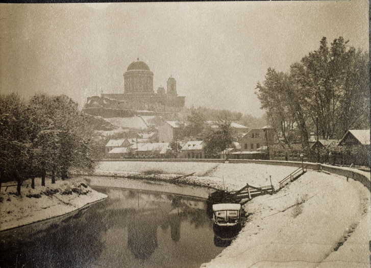 Esztergom télen, 1917