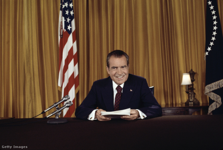 Richard Nixon. (Fotó: Bettmann / Getty Images Hungary)