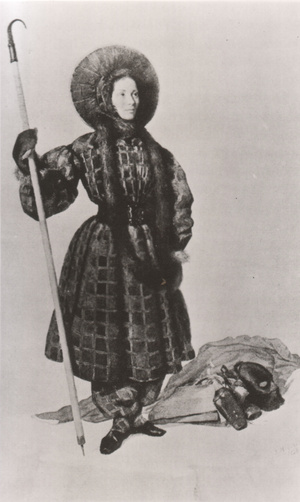 Henriette d'Angeville, az első hegymászónők egyike