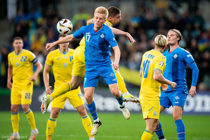 Az ukránok végig nagy mezőnyfölényben játszottak, de az izlandi kontrákban mindig benne volt a gólveszély