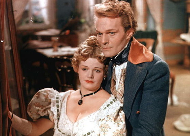 Krencsey Marianne és Darvas Iván a Liliomfi című filmben, 1954