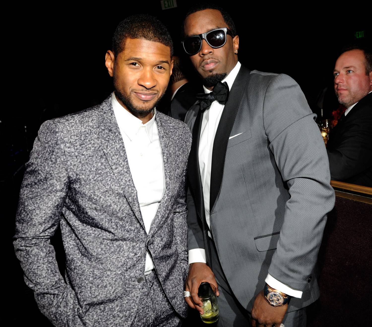 Usher és P. Diddy 2013-ban.