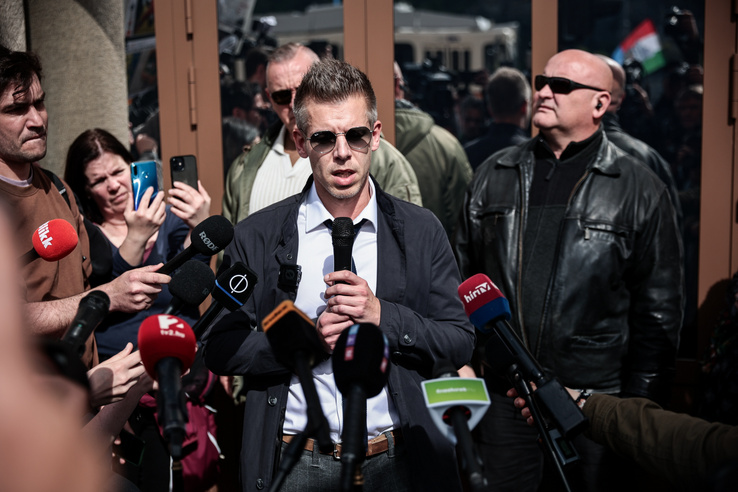 Magyar Péter hangfelvétele után bejelentést tesz a Központi Nyomozó Főügyészség