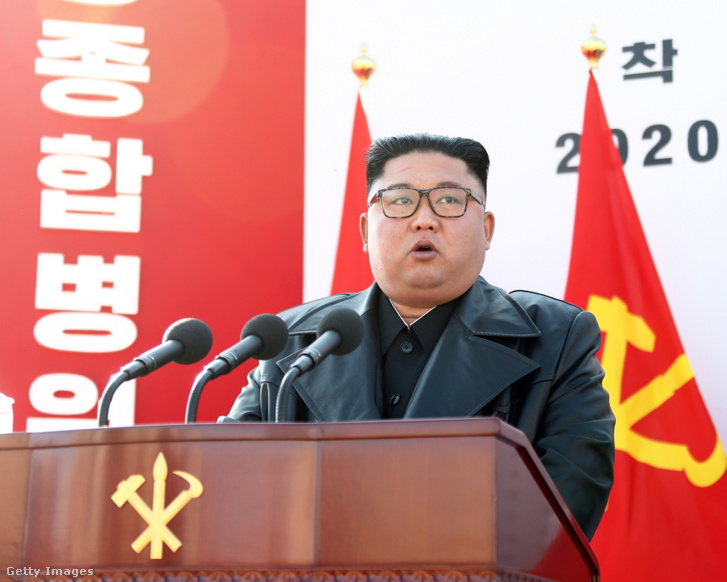 Kim Dzsongun észak-koreai vezető