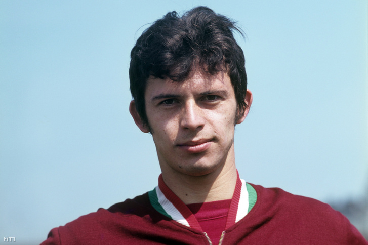 Juhász Péter labdarúgó 1971-ben