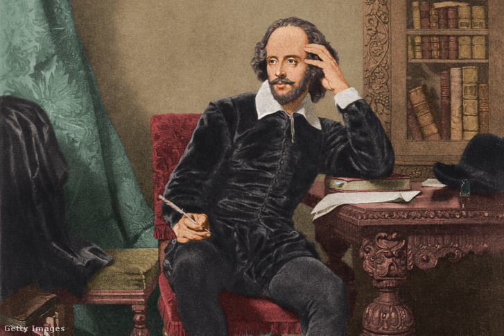William Shakespeare (1564-1616) portréja 1600 körül