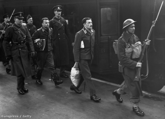 Egy német pilóta útja a fogolytáborba Londonon keresztül 1941. március 24-én