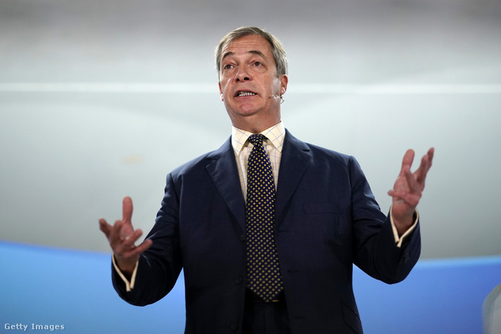 Nigel Farage 2019. december 12-én