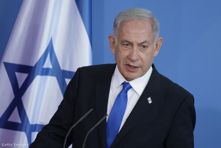 Benjámin Netanjahu 2023. március 16-án Berlinben