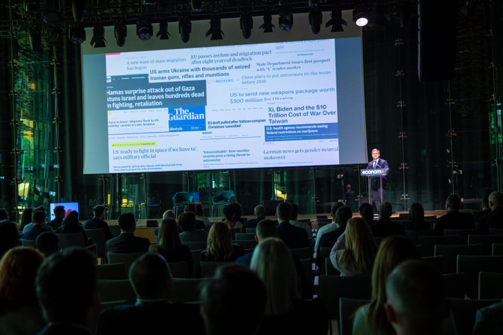 Orbán Balázs az Economx Business Talks 24’ konferenciáján