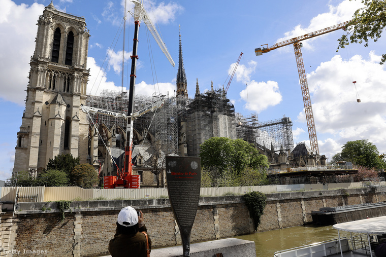 Párizsi Notre-Dame katedrális&nbsp;2019