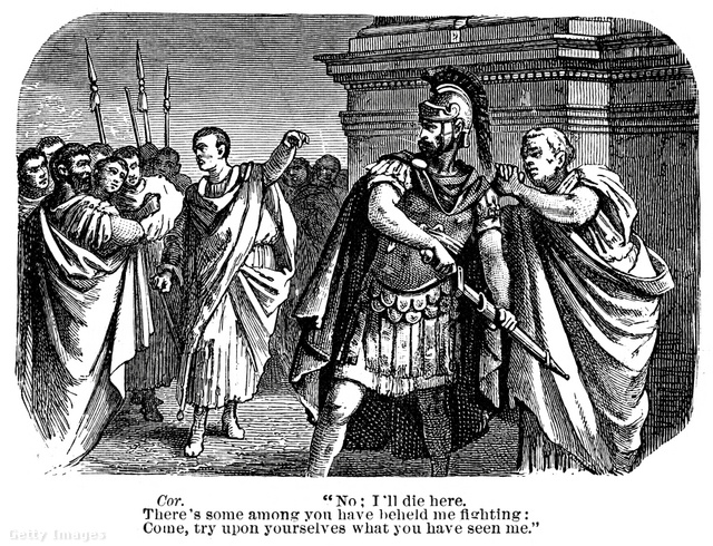 A volszk király végül bérgyilkosokkal ölette meg Coriolanust
