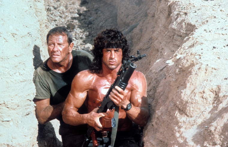 8.Sylvester Stallone (Rambo II., 1985)&nbsp;Sylvester Stallone, aki a Rambo II
