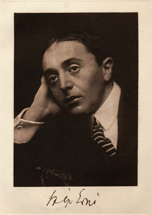 Szép Ernő portréja 1915-ből