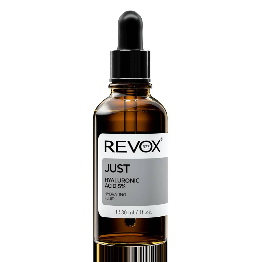 A Revox B77 Just Hyaluronic Acid 5% arcszérum hatásos megoldás fáradt, fakó, nedvességét vesztett bőrre. Hidratálja, feszesíti azt, csökkenti az öregedés jeleit, és erősíti az arc védekezőképességét. 2999 forintért lehet a tiéd.