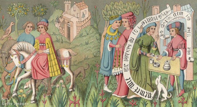A levélírás mellett a hímzés is lehetőséget adott a középkorban az érzelmek, gondolatok kifejezésére