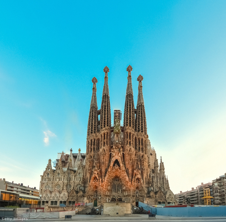 A Sagrada Família Barcelonában. (Fotó: Sir Francis Canker Photography / Getty Images Hungary)