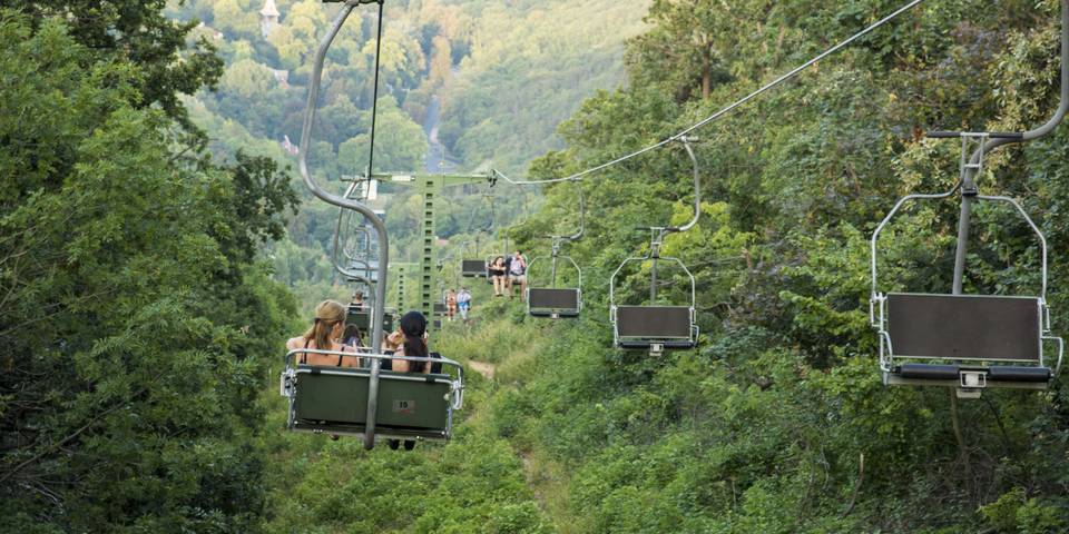 Hop back on the Zugliget Chairlift, one of the city's most fun attractions