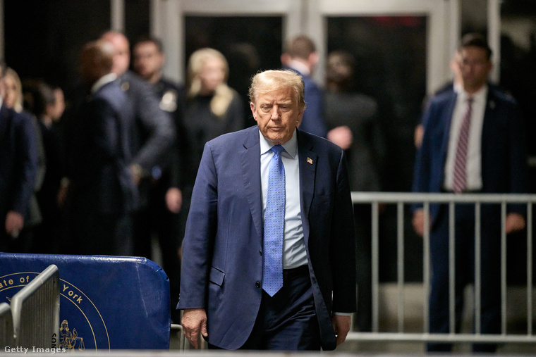 Donald Trump. (Fotó: Pool / Getty Images Hungary)