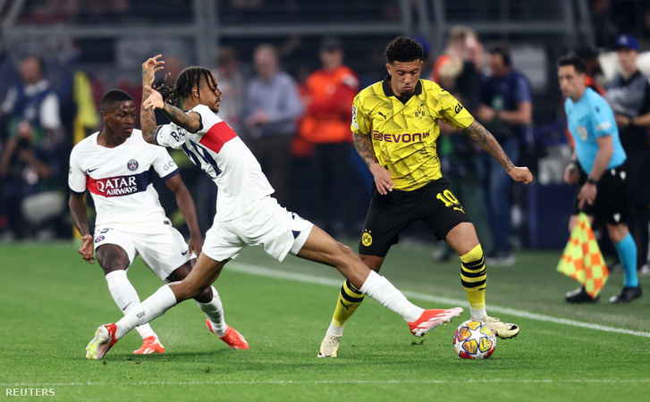 Bradley Barcola és Jadon Sancho