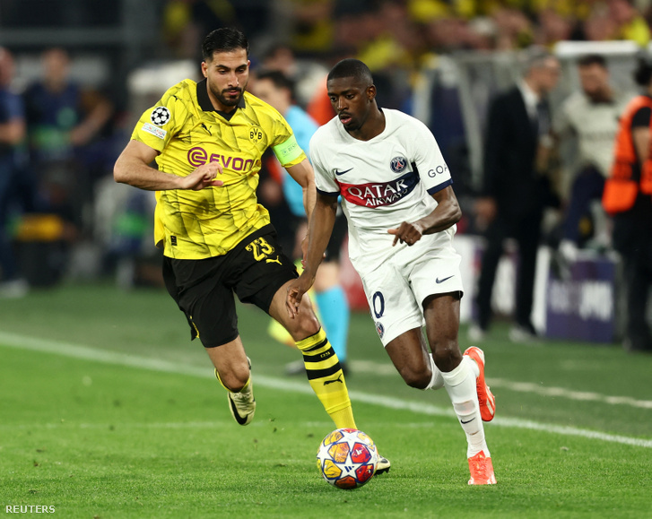 Ousmane Dembele és Emre Can