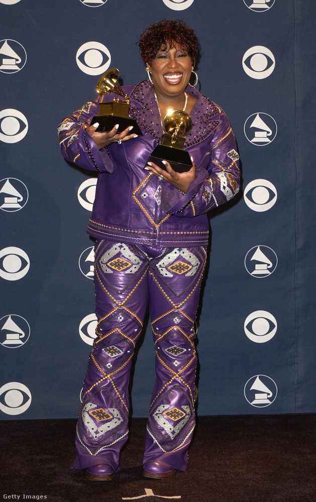 Missy ElliottA rapper a 90-es évek egyik legnagyobb zenésze volt, összesen 40 millió lemeze kelt el világszerte és négy Grammy-díjjal is elismerték munkásságát