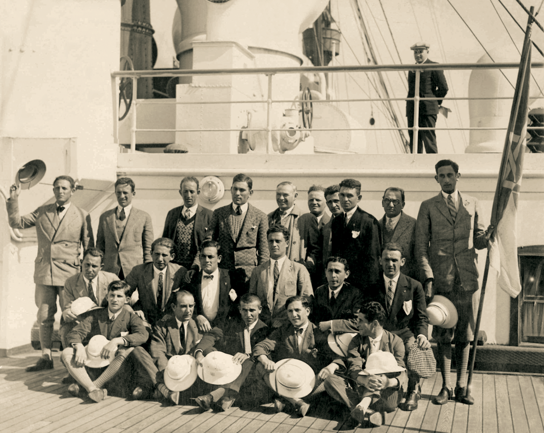 Erbstein Ernő úton Amerikába 1927-ben