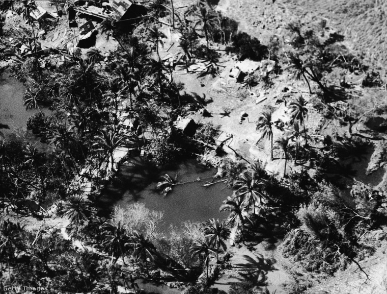 A Bhola ciklon egy pusztító trópusi ciklon volt, amely 1970. november 13-án csapott le Kelet-Pakisztánra (ma Banglades) és Indiára. (Fotó: Mondadori / Getty Images Hungary)