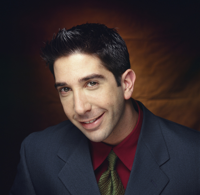 David SchwimmerDavid Schwimmer 28 éves korában vállalta el Ross Geller szerepét a Jóbarátok című sorozatban