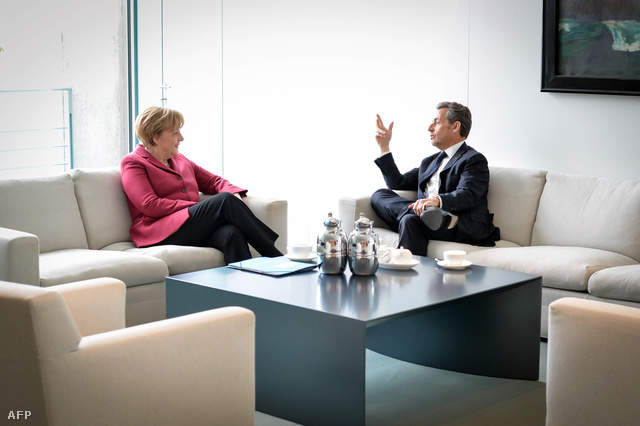 Angela Merkel és Nicolas Sarkozy