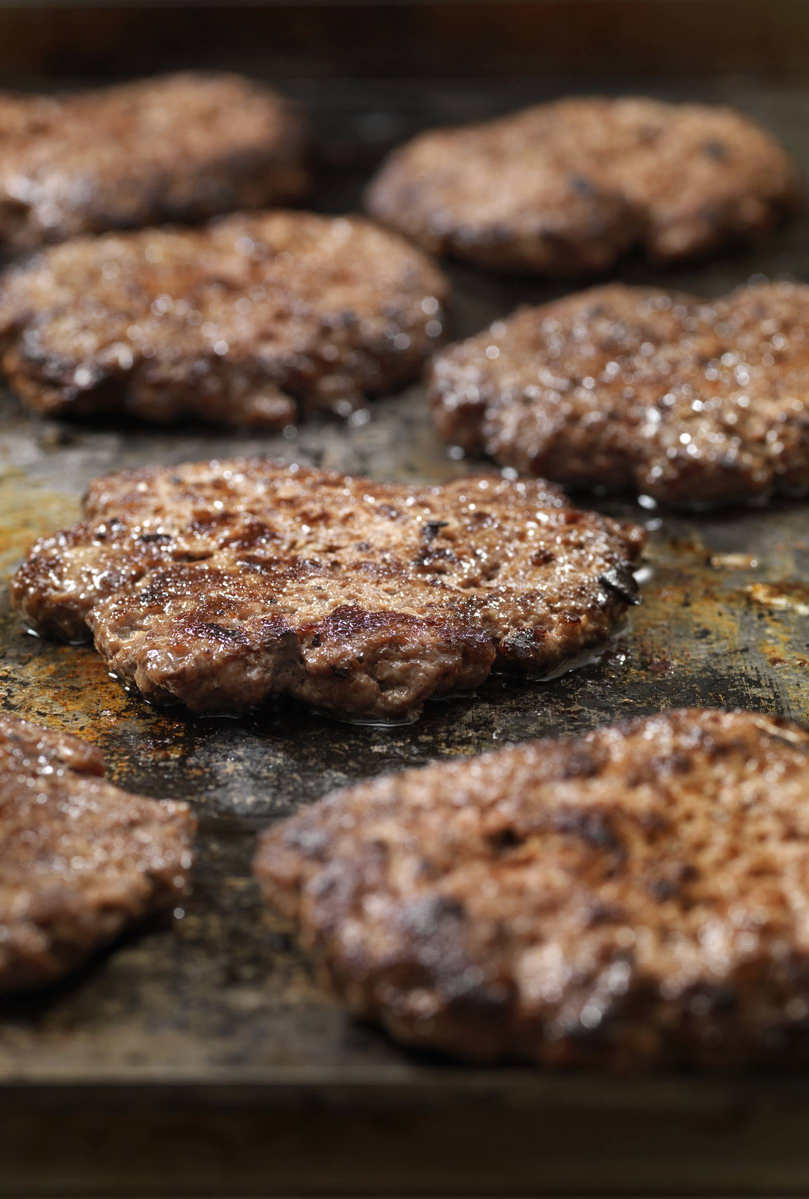 Smashed burger.