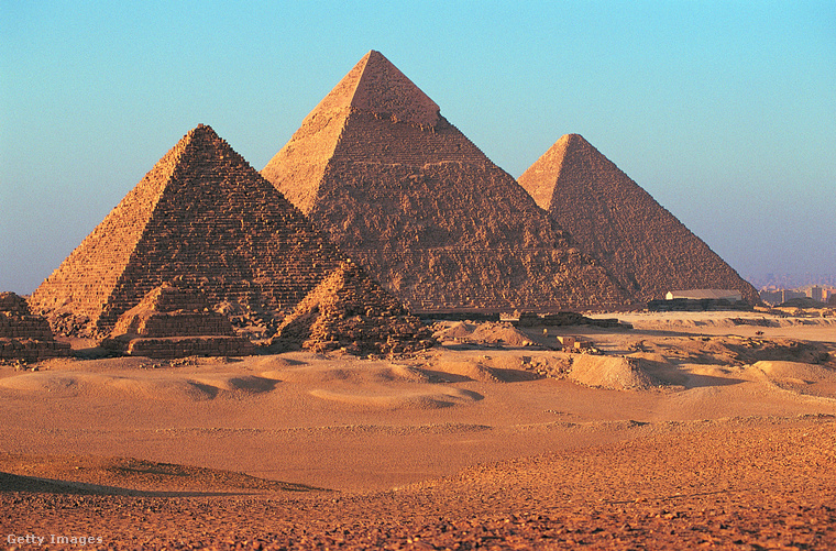Pirámides de Giza.  (Foto de: Richard Nowitz/Getty Images Hungría)