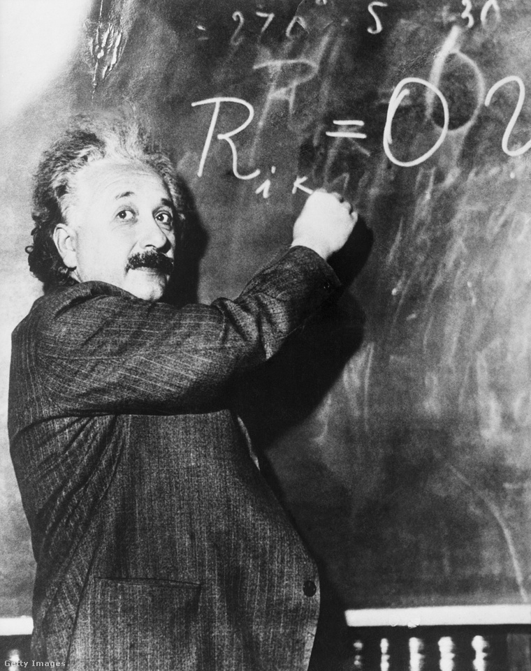 Albert Einstein. (Fotó: Bettmann / Getty Images Hungary)