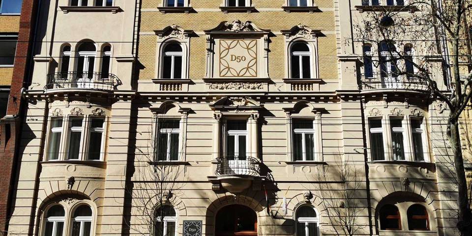 Modern comfort in a historic landmark: D50 Hotel Budapest
