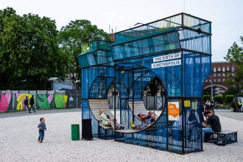 From parking lot to party spot: A new pop-up park opens in downtown Budapest