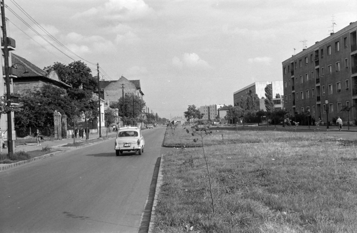 A Lumumba (ma Róna) utca az 1960-as években