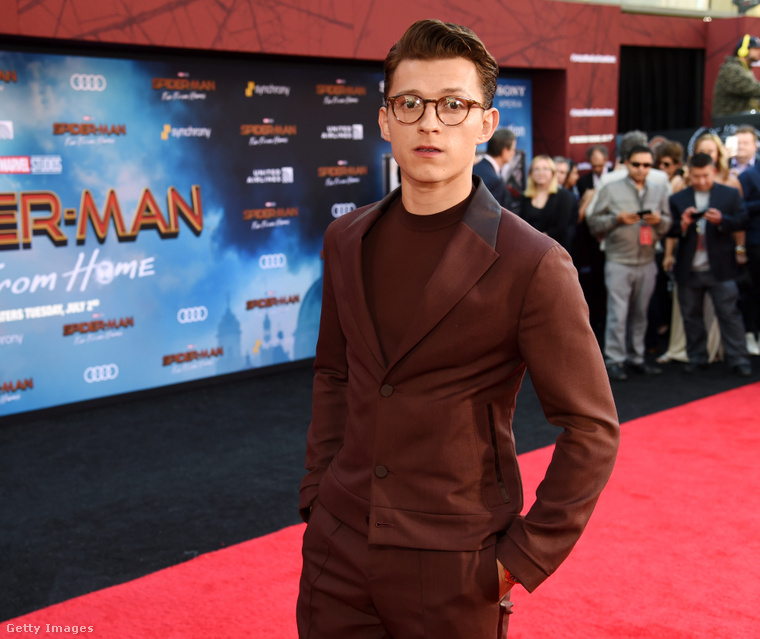 Tom Holland. (Fotó: Michael Kovac / Getty Images Hungary)