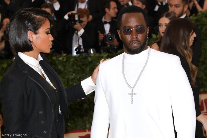 Cassie Ventura és Sean Combs 2018. május 7-én