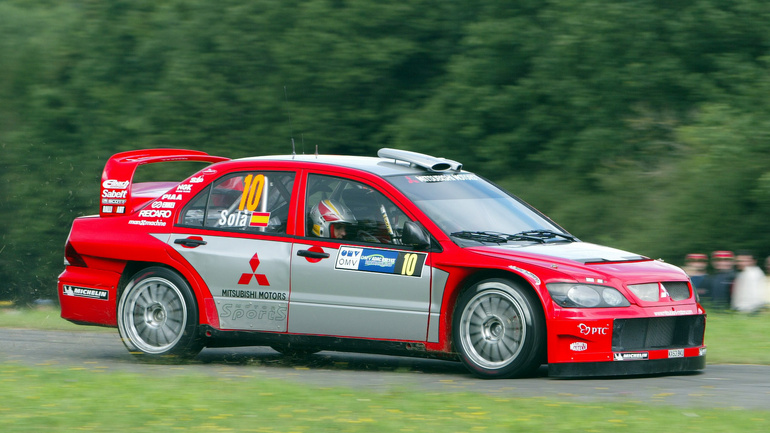 Mitsubishi Lancer WRC /Fotó: wrcwings.tech