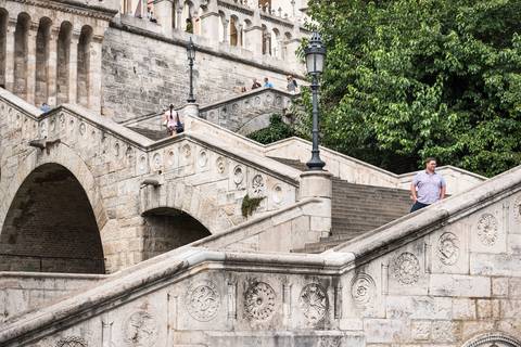 The astounding stairways of Buda Castle