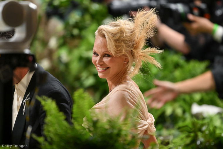 Pamela Anderson. (Fotó: James Devaney / Getty Images Hungary)