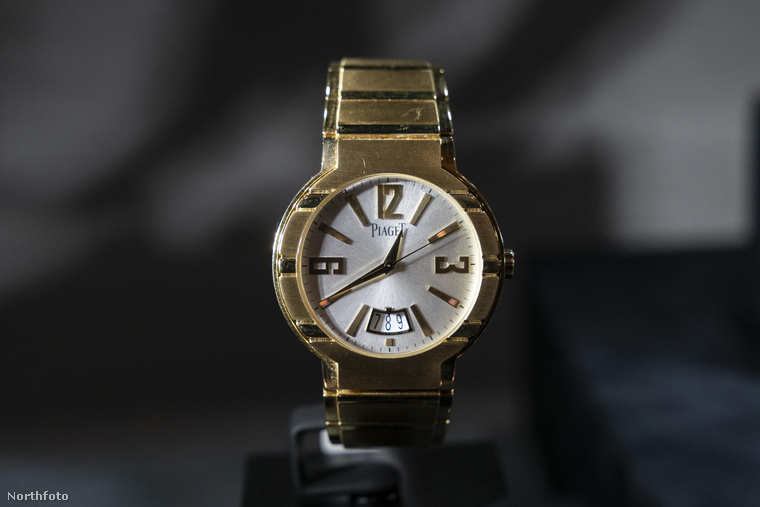 Az eladásra kerülő Piaget óra is része a Sylvester Stallone óragyűjteményének, amely a luxusórák és luxusékszerek találkozását képviseli