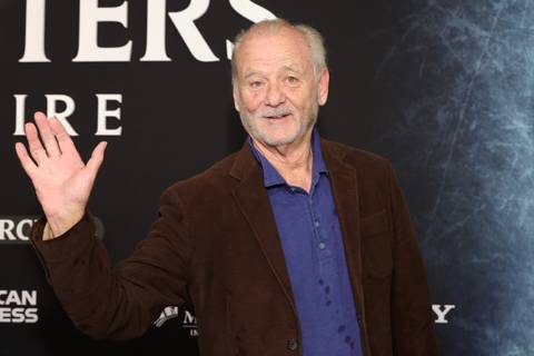 Bill Murray travelled to Hungary to visit an old friend