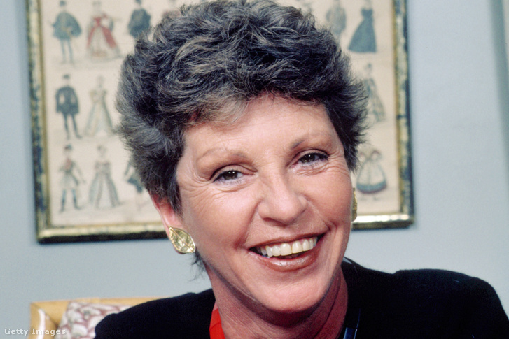 Geraldine Stutz, a Henri Bendel elnöke 1983 körül New Yorkban