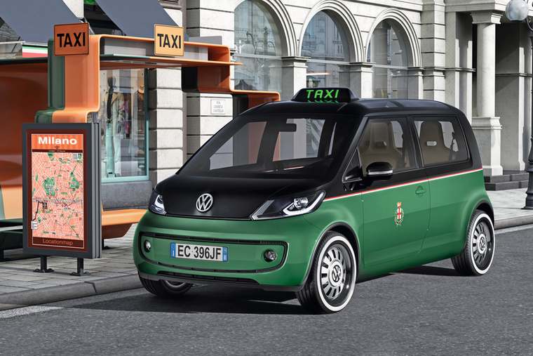 Izgalmas taxi alapanyag koncepció volt 2010-ben a Volkswagen Milano