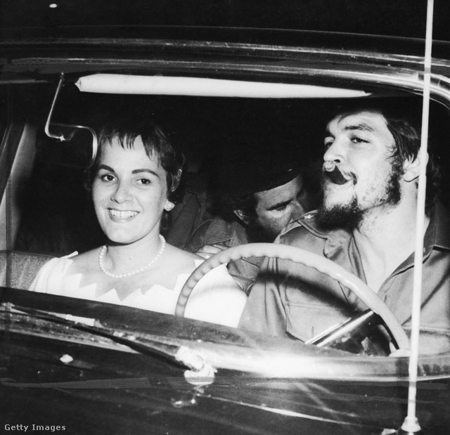 Che Guevara és a nők legszerencsésebbike(?), Aleida, ahogyan nászútjukra indulnak