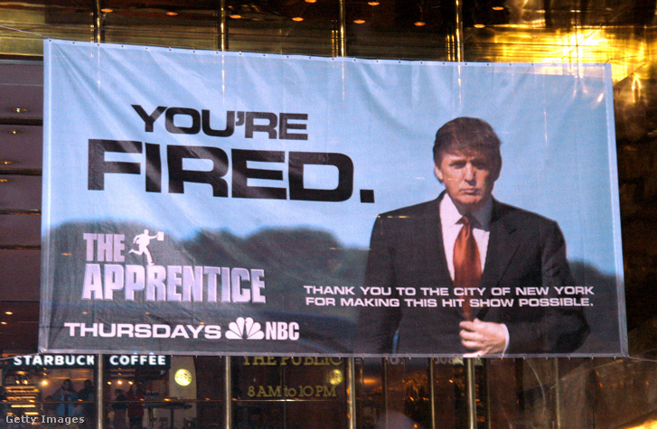 Donald Trump a kirúgást is szórakozásnak fogta fel a műsorban.