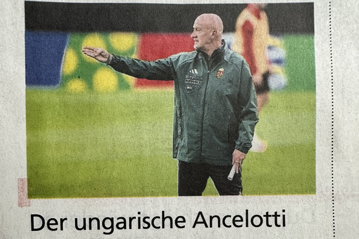 A Magyar Ancelotti című anyag a TZ-ben